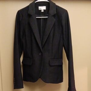 Nordstrom Black Tailored Blazer Professional Suit Jacket, XS, Mint Condition